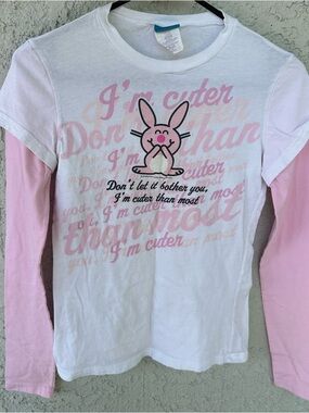 Happy Bunny Y2K Shirt